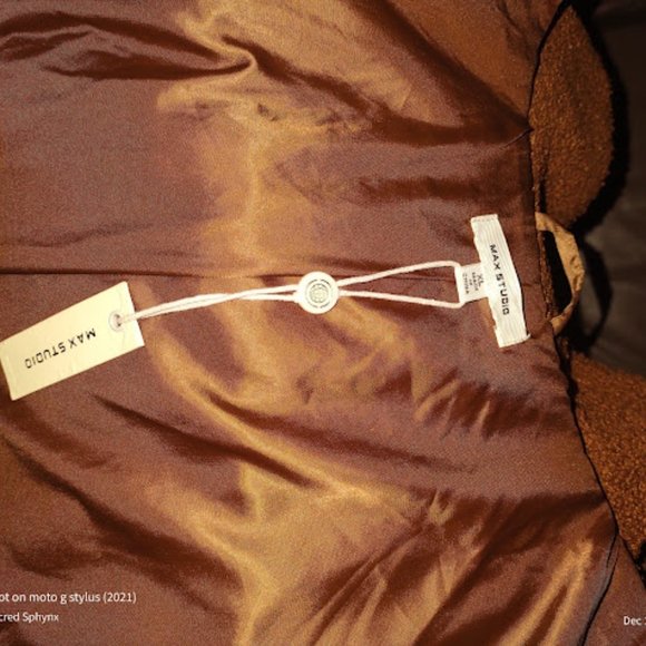 Max Studio Wooly Bomber Jacket - Picture 9 of 10